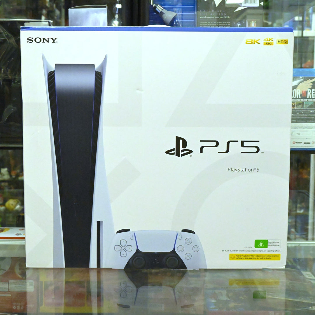 White - Standard / Disc Edition - Sony Playstation 5 / PS5 Boxed Console - PAL