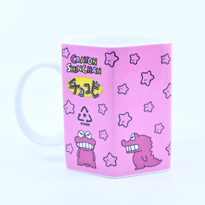 Crayon Shin-Chan Chokobimagu Pink - Mug - T's Factory - Anime Merchandise