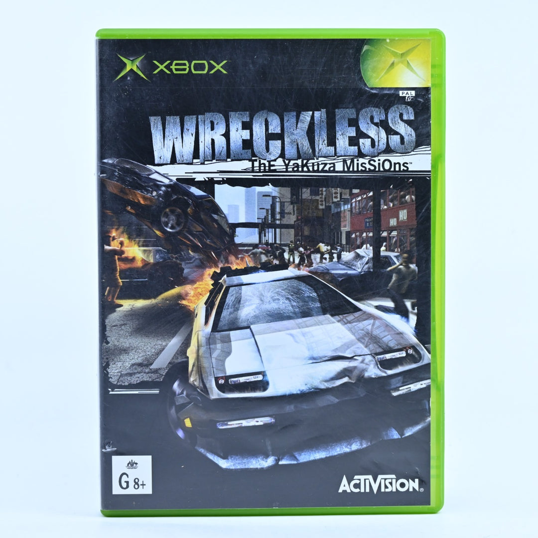 Wreckless: The Yakuza Missions - Original Xbox Game - No Manual - PAL