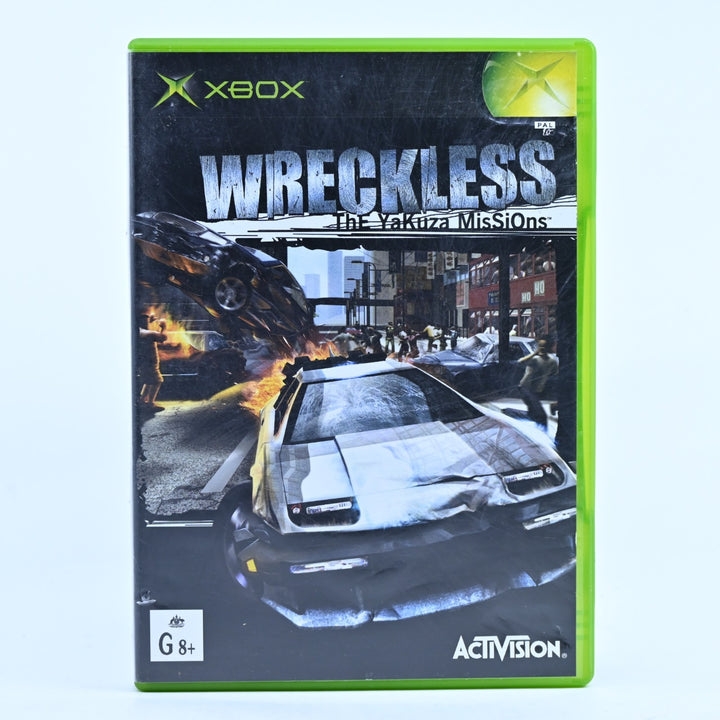 Wreckless: The Yakuza Missions - Original Xbox Game - No Manual - PAL