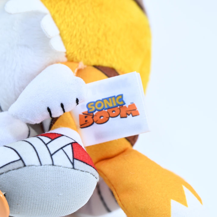 Sonic Boom Big Head Plush Tails - with Tag + Pin - Tomy - Sonic the Hedgehog Toy