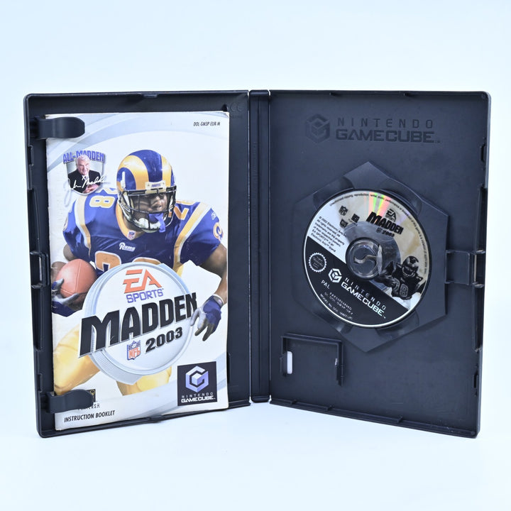 Madden NFL 2003 - Nintendo Gamecube Game + Manual - PAL - FREE POST!