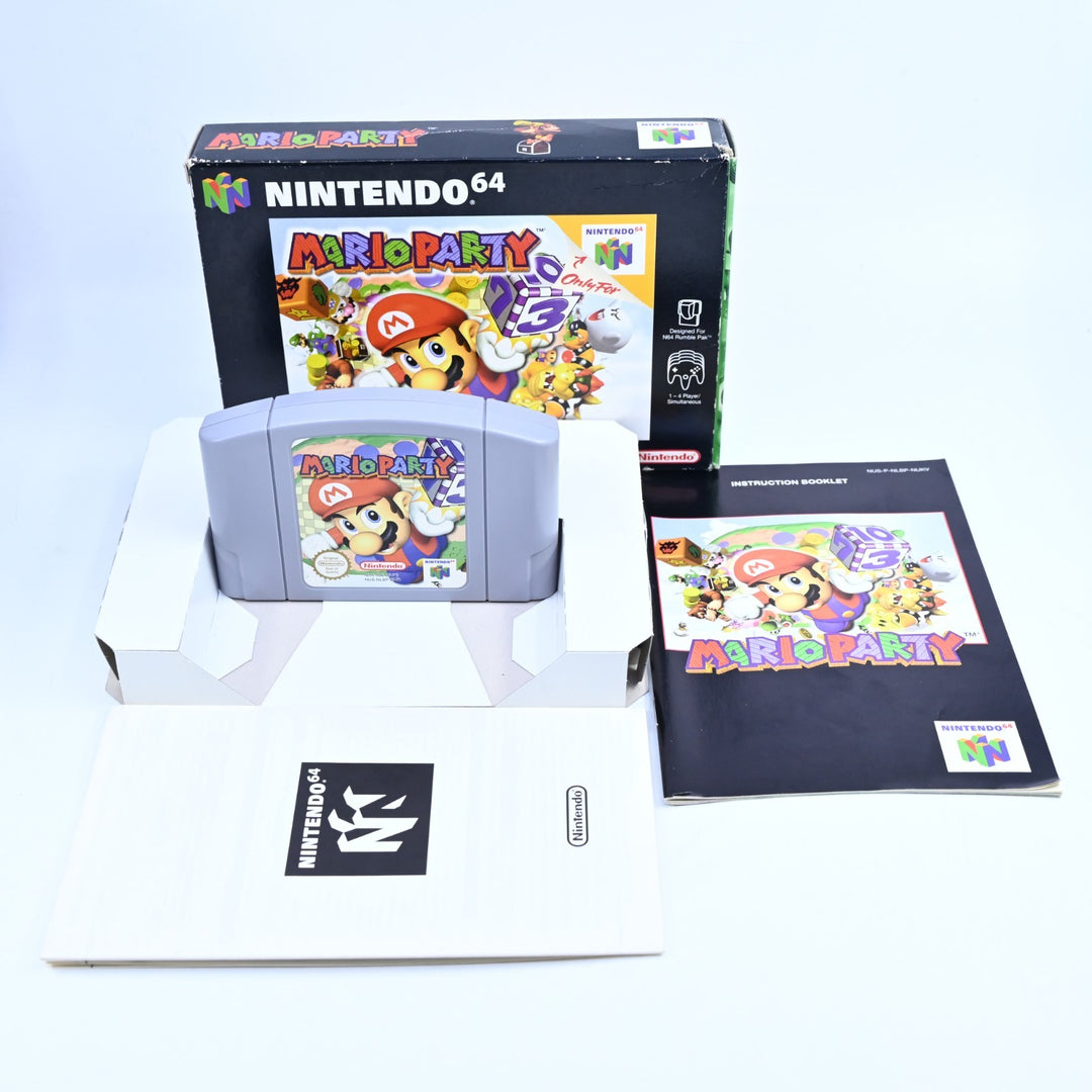 Mario Party - N64 / Nintendo 64 Boxed Game - PAL - FREE POST!
