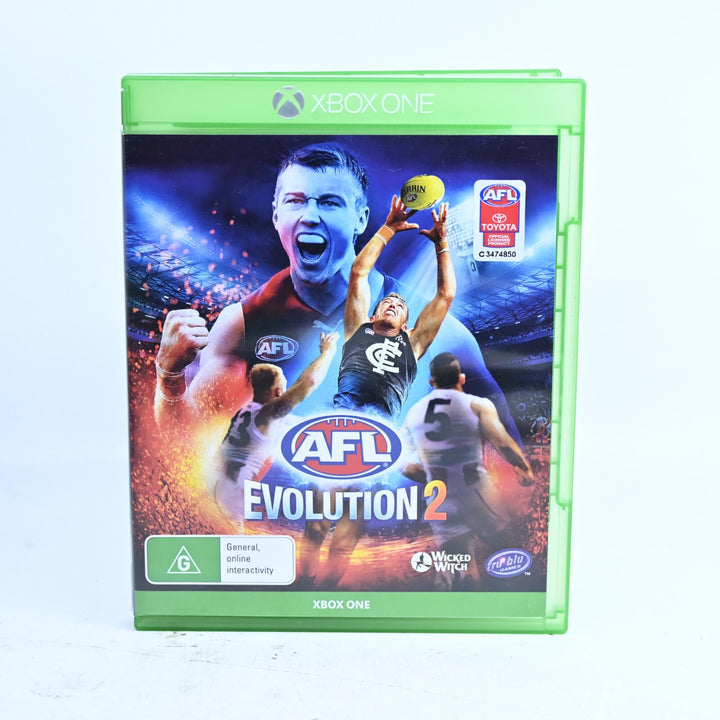 AFL Evolution 2 - Xbox One Game - PAL - FREE POST!