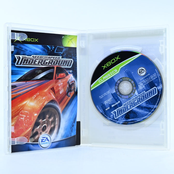 Need for Speed Underground - Original Xbox Game + Manual - PAL - MINT DISC!