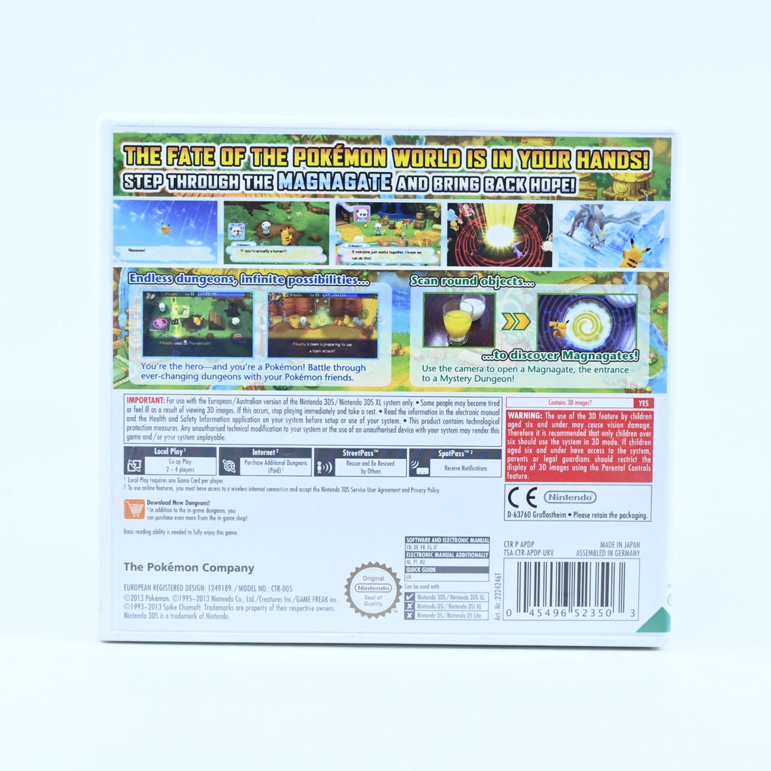 Pokemon Mystery Dungeon: Gates to Infinity - Nintendo 3DS Game - PAL + Manual