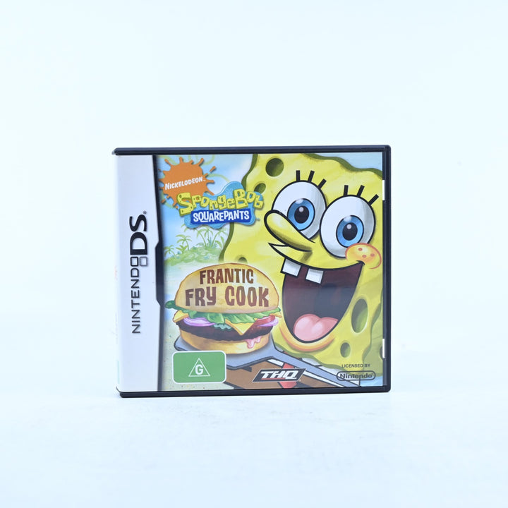 SpongeBob SquarePants Frantic Fry Cook - Nintendo DS Game - PAL + Manual