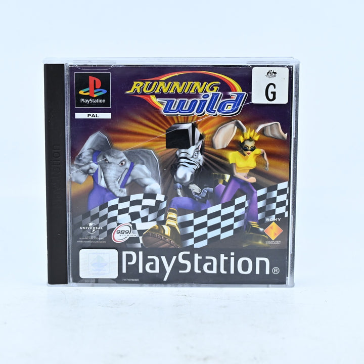 Running Wild - Sony Playstation 1 / PS1 Game + Manual - PAL - MINT DISC!