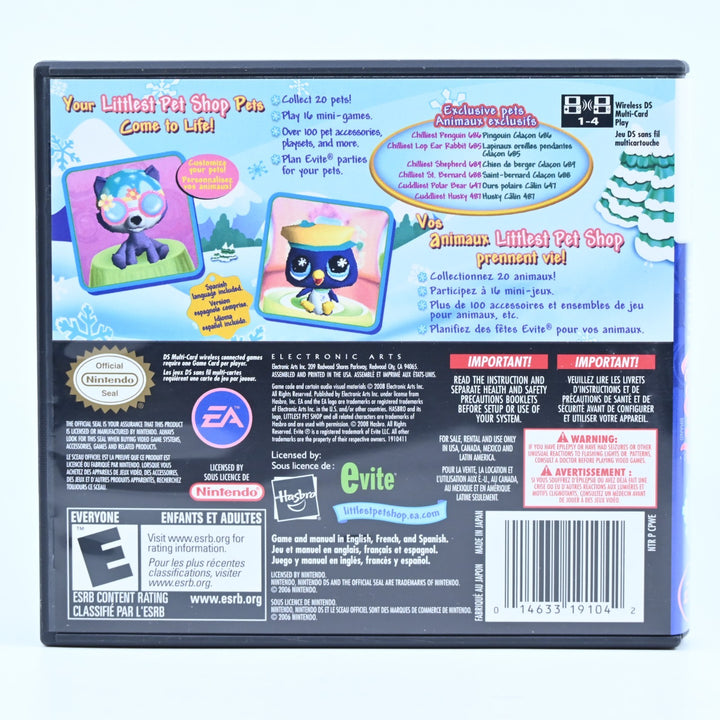 Littlest Pet Shop Winter - Nintendo DS Game - PAL + Manual - FREE POST!