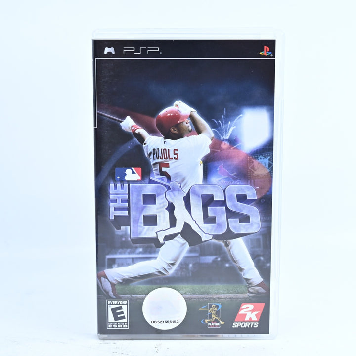The Bigs - Sony PSP Game + Manual - Region Free - FREE POST!