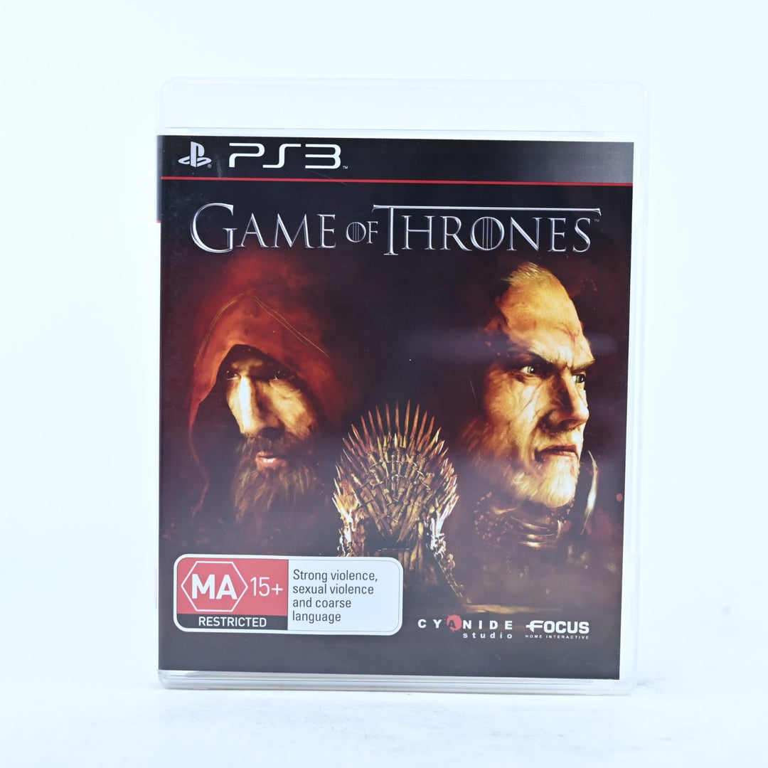 Game of Thrones - Sony Playstation 3 / PS3 Game + Manual - MINT DISC!