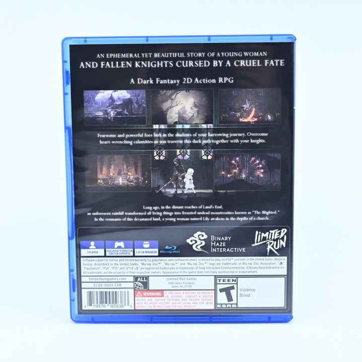 Ender Lilies - Sony Playstation 4 / PS4 Game - Region Free - MINT DISC!