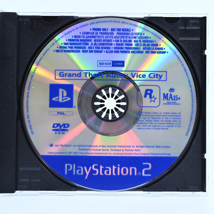 Grand Theft Auto: Vice City - Australian PAL Promo Disc - PS2 Game - Disc Only