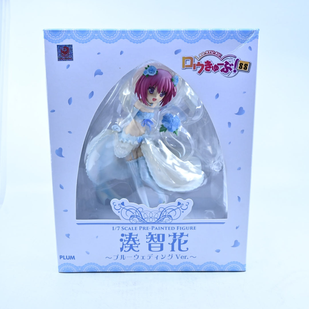 Tomoka Minato - Blue Wedding Ver. - Ro-Kyu-Bu! SS - Plum 1/7 - Anime Figure