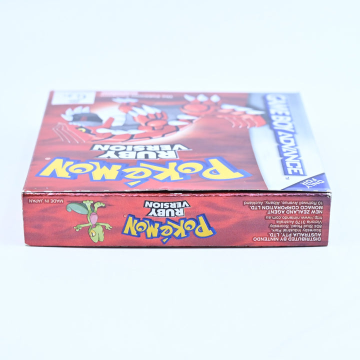 Pokemon Ruby Version - Nintendo Gameboy Advance / GBA Boxed Game - AUS PAL