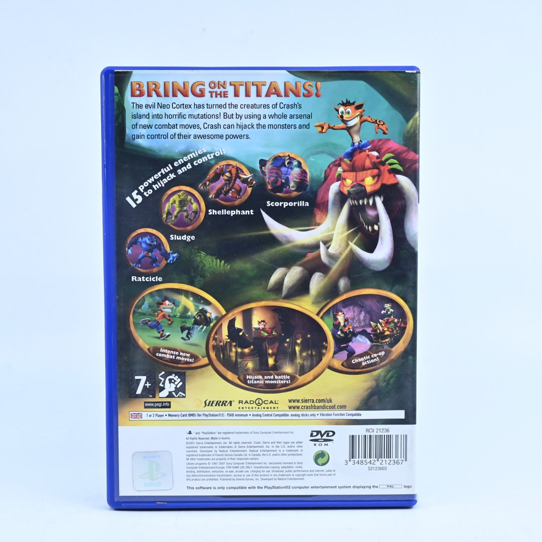 Crash of the Titans - Sony Playstation 2 / PS2 Game + Manual - PAL - MINT DISC!