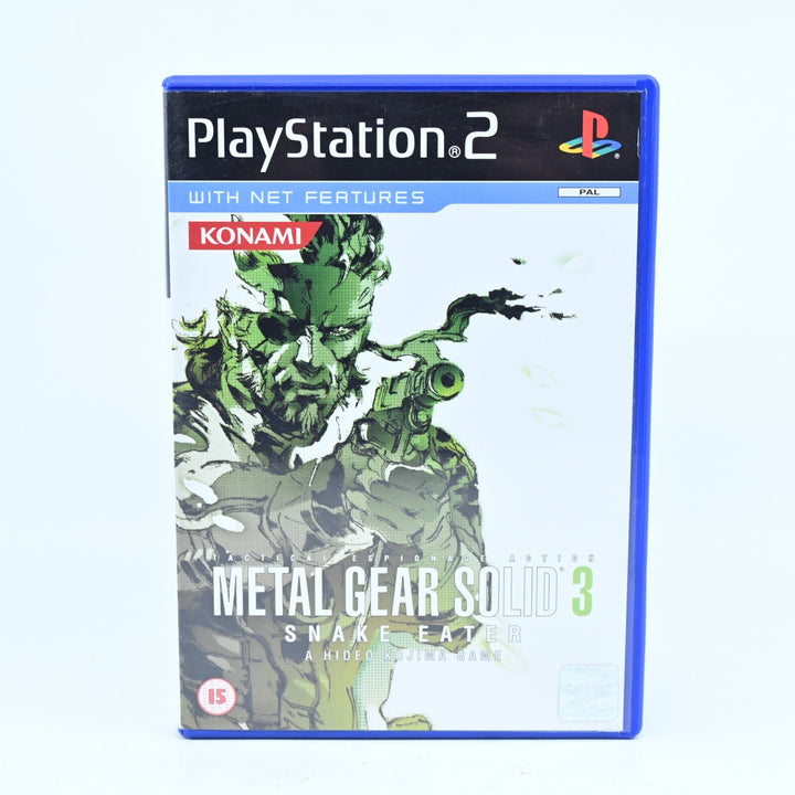 Metal Gear Solid 3: Snake Eater - Sony Playstation 2 / PS2 Game + Manual - PAL