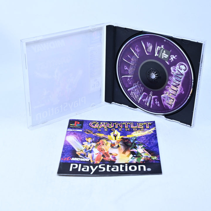 Gauntlet Legends - Sony Playstation 1 / PS1 Game + Manual - PAL - FREE POST!
