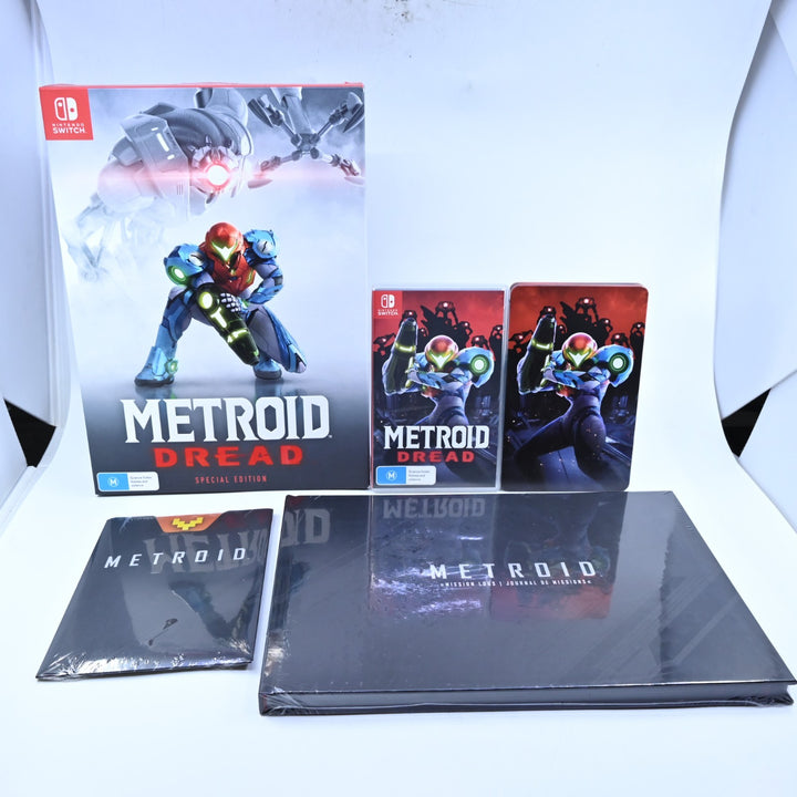 AS NEW! Metroid Dread: Special Edition - Nintendo Switch Game - FREE POST!