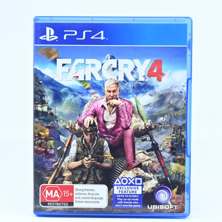 Far Cry 4 - Sony Playstation 4 / PS4 Game + Manual - FREE POST!