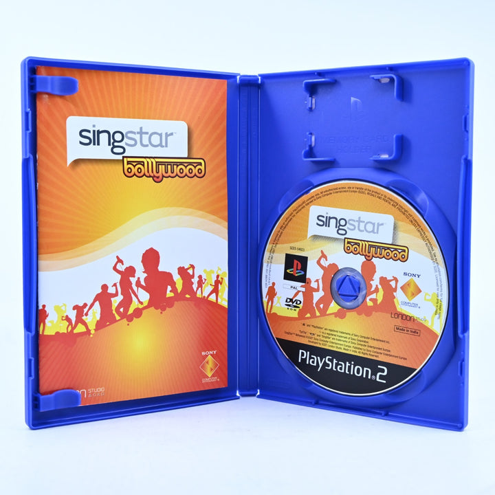 SingStar Bollywood - Sony Playstation 2 / PS2 Game + Manual - PAL - MINT DISC!