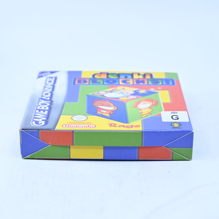 Denki Blocks! - Nintendo Gameboy Advance / GBA Boxed Game - PAL - FREE POST!
