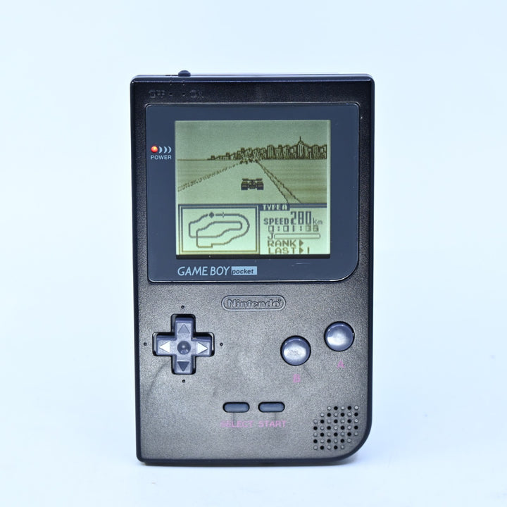 Black Nintendo Gameboy Pocket Boxed Console - AUS PAL - FREE POST!