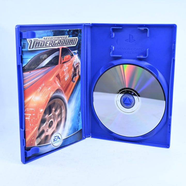 Need for Speed Underground - Sony Playstation 2 / PS2 Game + Manual - PAL