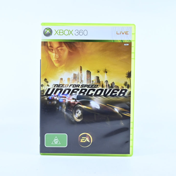 Need For Speed Undercover - Xbox 360 Game + Manual - PAL - MINT DISC!