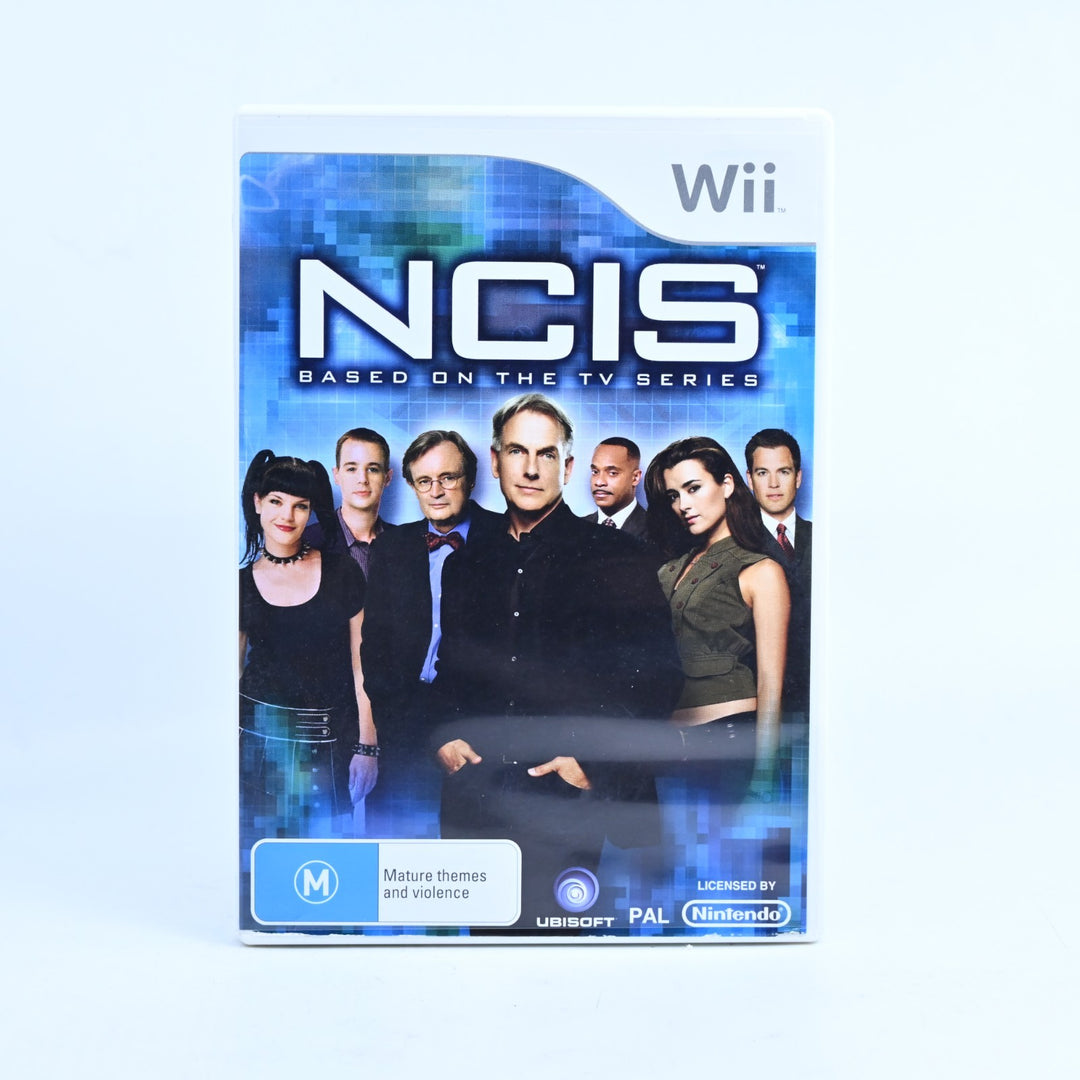 NCIS: Based on the TV Series - Nintendo Wii Game + Manual - PAL - MINT DISC!