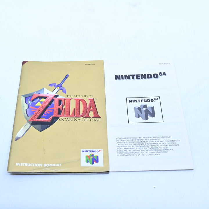 The Legend of Zelda: Ocarina of Time - N64 / Nintendo 64 Boxed Game - PAL