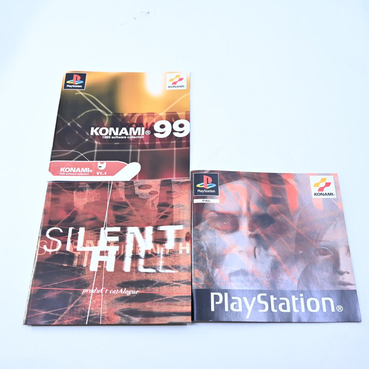 Silent Hill - Sony Playstation 1 / PS1 Game + Manual - PAL - MINT DISC!