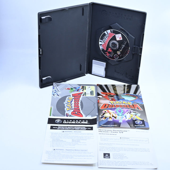 Pokemon Colosseum - Nintendo Gamecube Game + Manual - PAL + Memory Card!