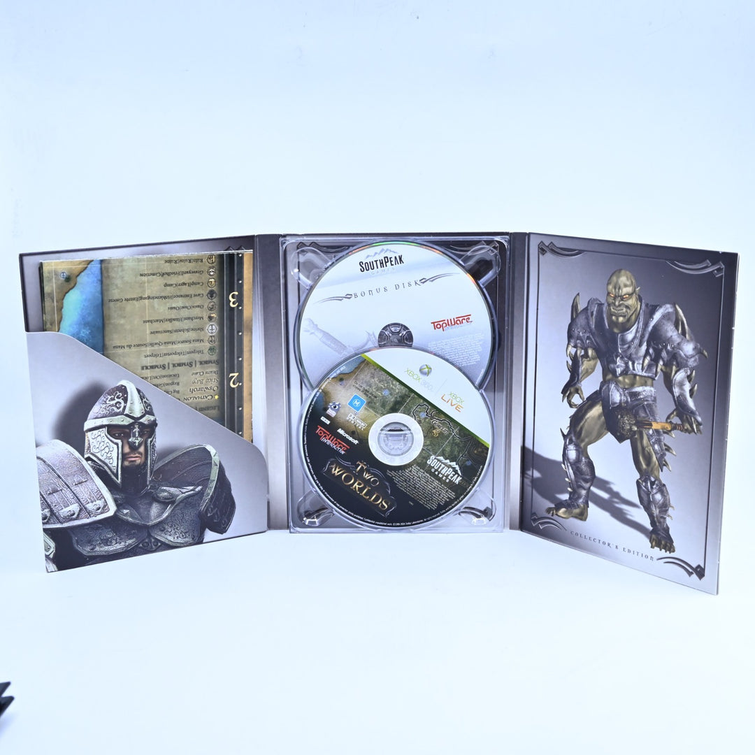 Two Worlds: Collectors Edition - Xbox 360 Game + Manual - PAL - MINT DISC!