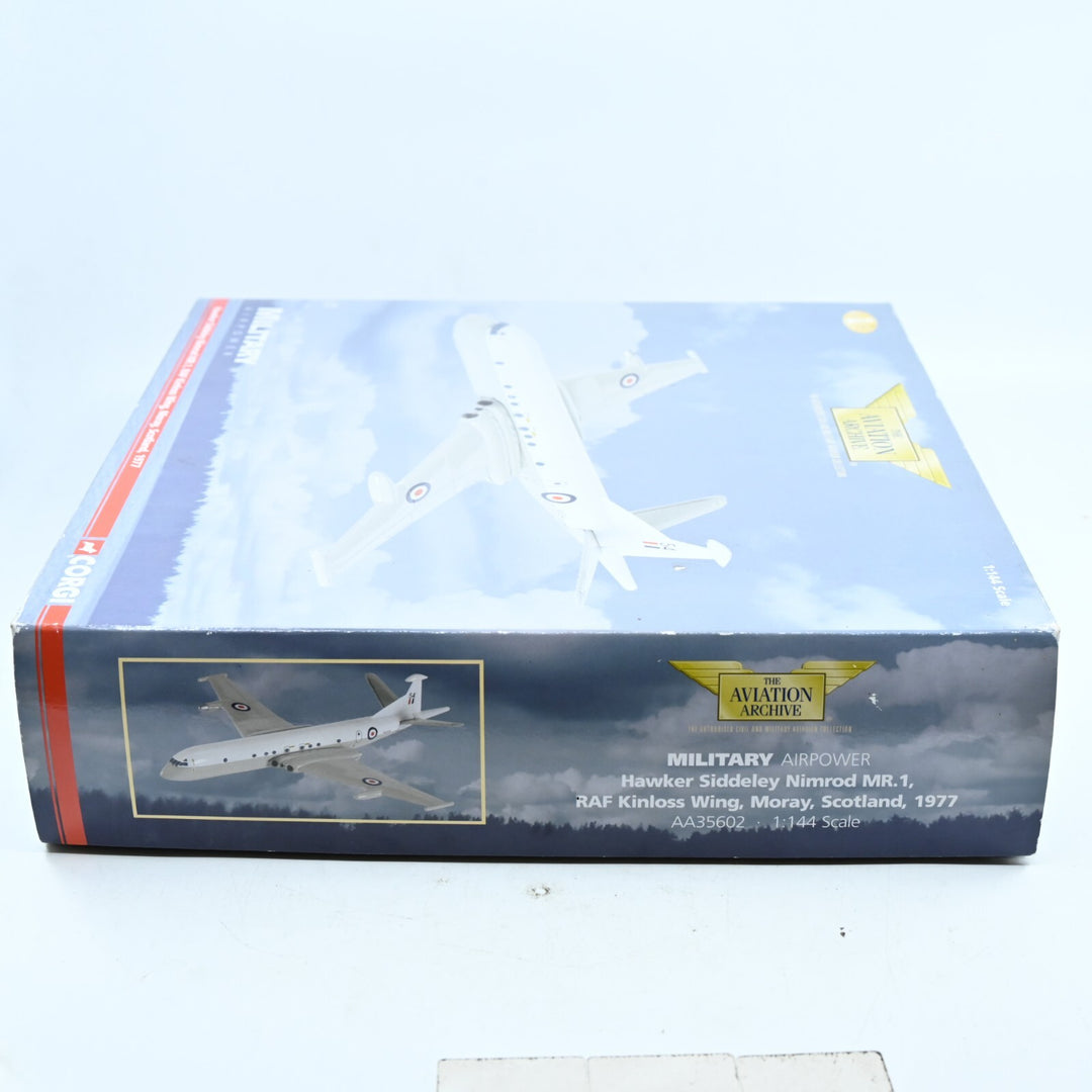 Corgi Aviation 1:144 Hawker Siddley Nimrod MR.1 AA35602 - Die Cast Plane