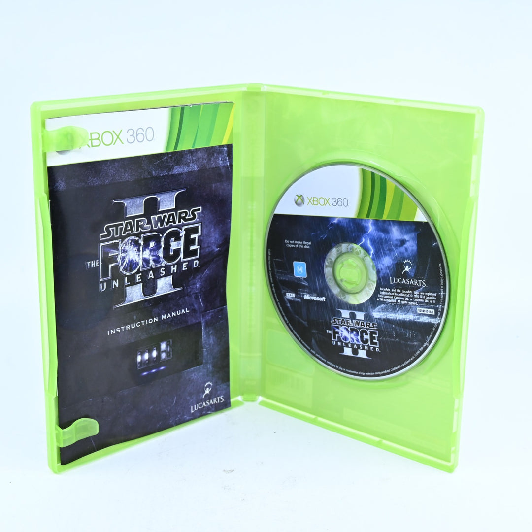 Star Wars: The Force Unleashed II - Xbox 360 Game + Manual - PAL - MINT DISC!