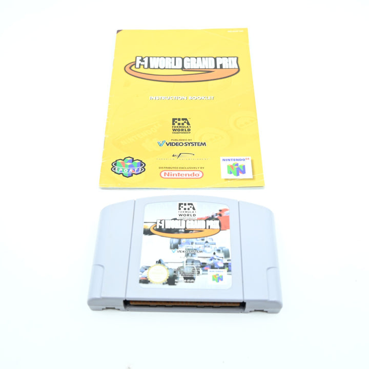 F-1 World Grand Prix - N64 / Nintendo 64 Boxed Game - PAL - FREE POST!