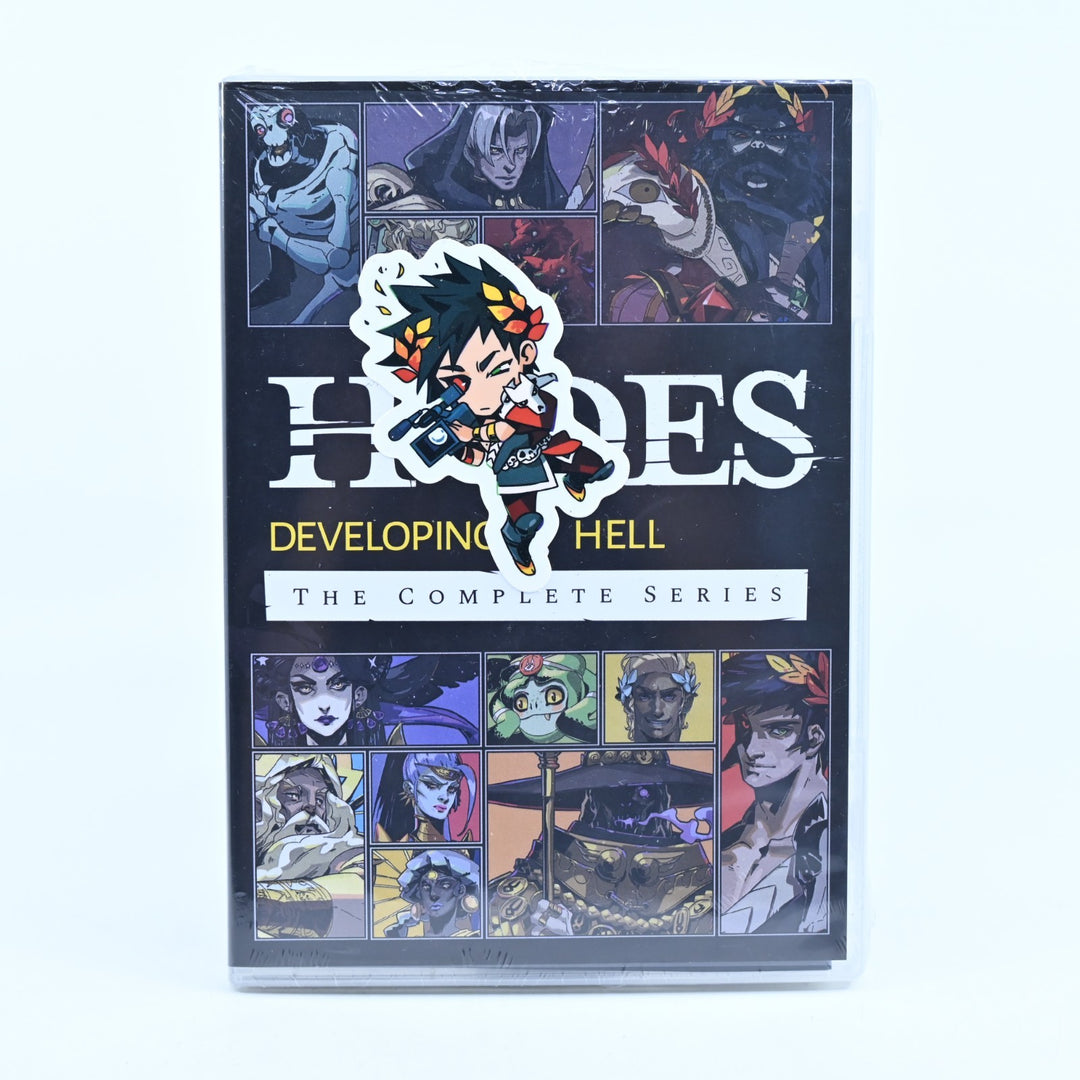 SEALED! Hades: Developing Hell - The Complete Series - Noclip + Sticker Blu-ray