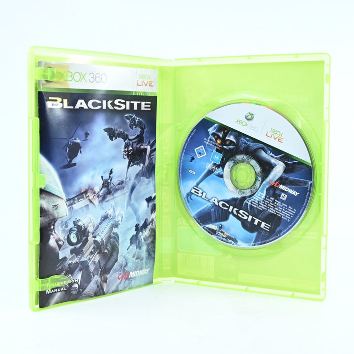 Blacksite - Xbox 360 Game + Manual - PAL - FREE POST!