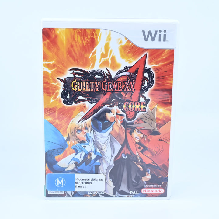 Guilty Gear XX Core - Nintendo Wii Game + Manual - PAL - MINT DISC!