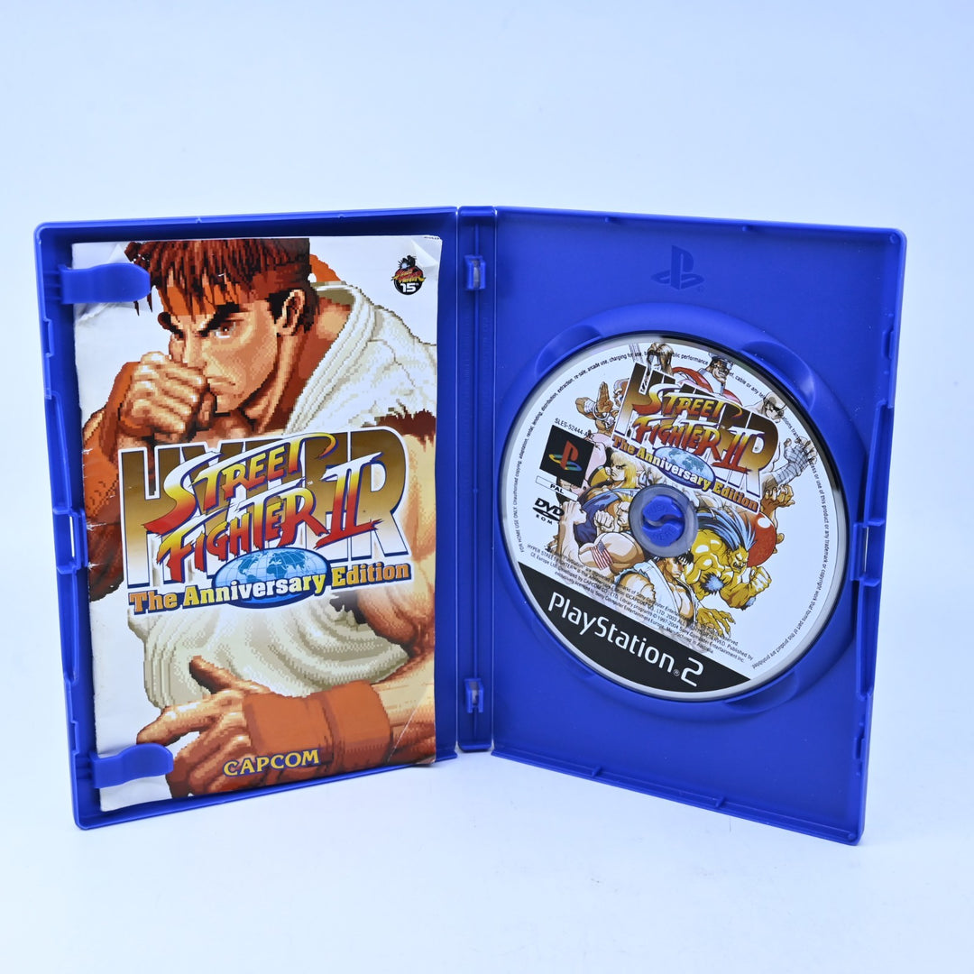 Hyper Street Fighter II: The Anniversary Edition - PS2 Game + Manual - PAL