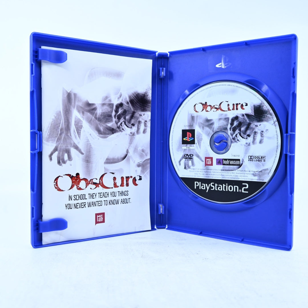 Obscure - Sony Playstation 2 / PS2 Game + Manual - PAL