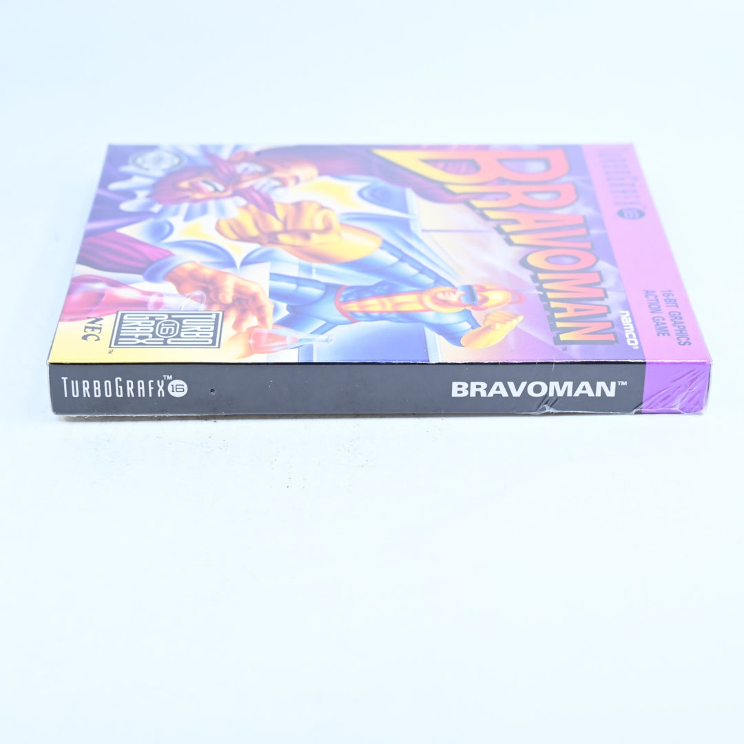 Bravoman - SEALED! - TurboGrafx-16 / PC Engine Boxed Game - NTSC-U/C