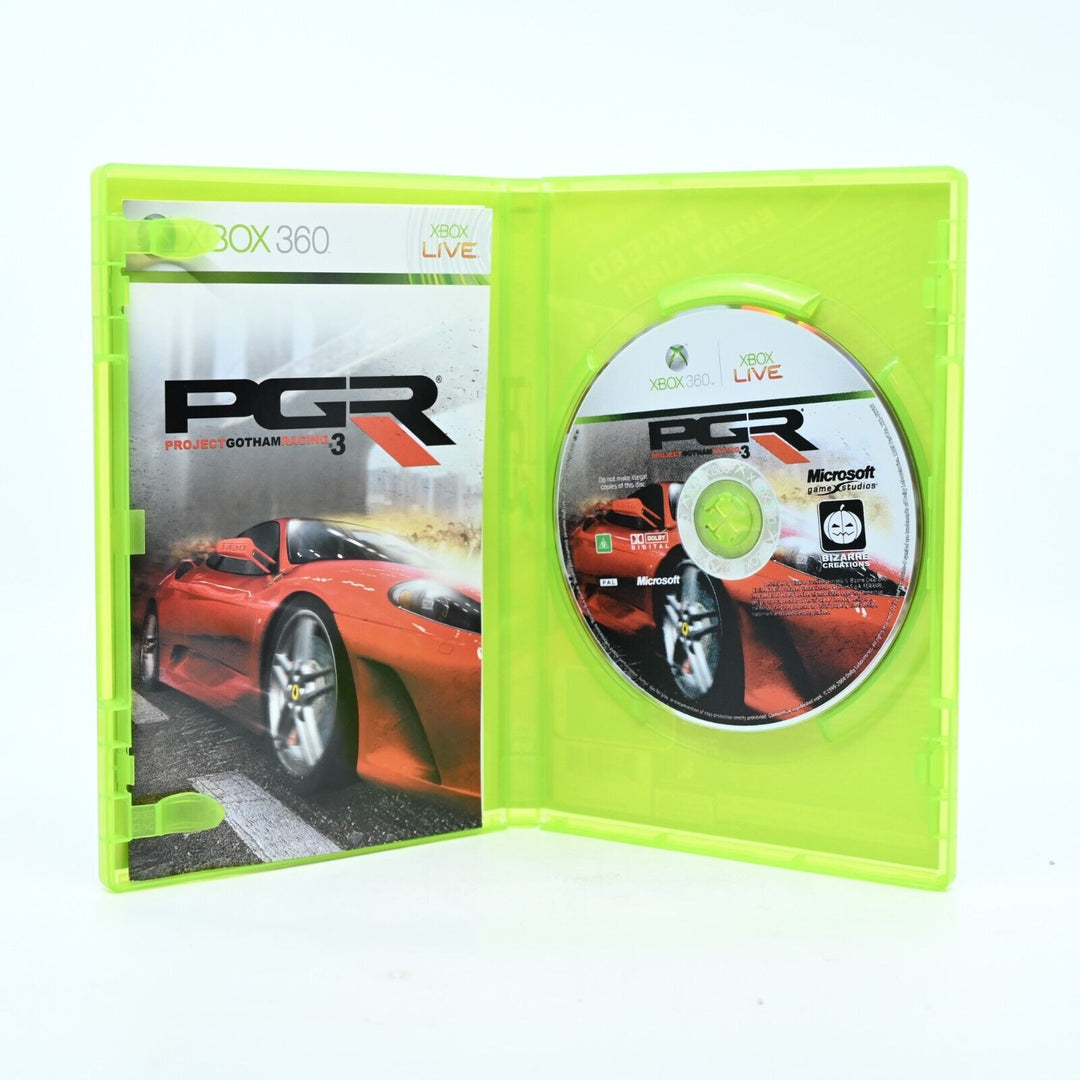 Project Gotham Racing 3 PGR 3 - Xbox 360 Game + Manual - PAL - MINT DISC!