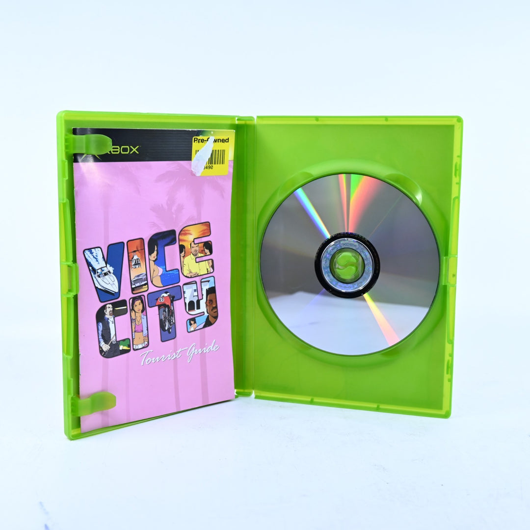 Grand Theft Auto: Vice City - Original Xbox Game + Manual - No Map - PAL