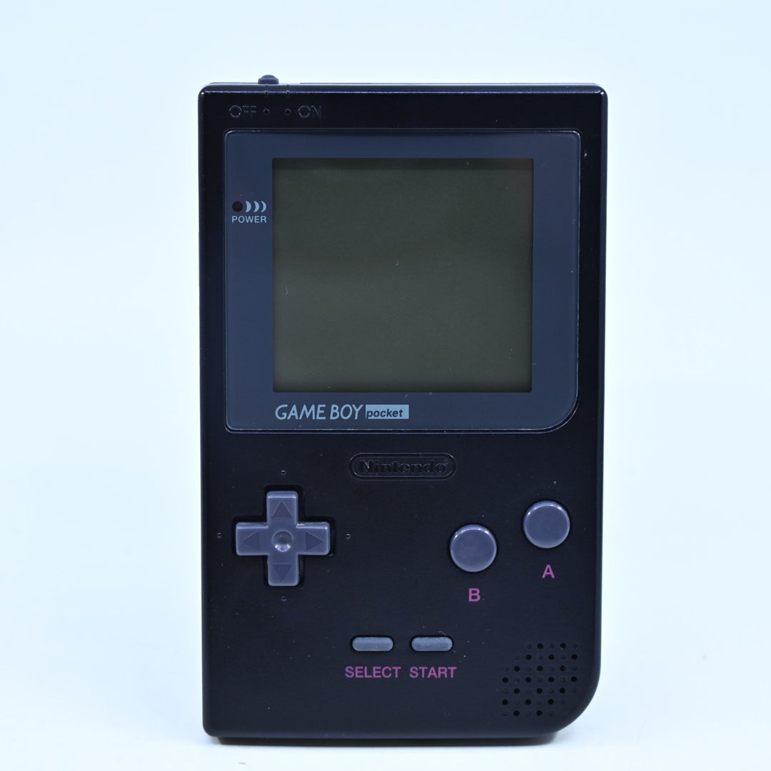 Black Nintendo Gameboy Pocket Boxed Console - AUS PAL - FREE POST!