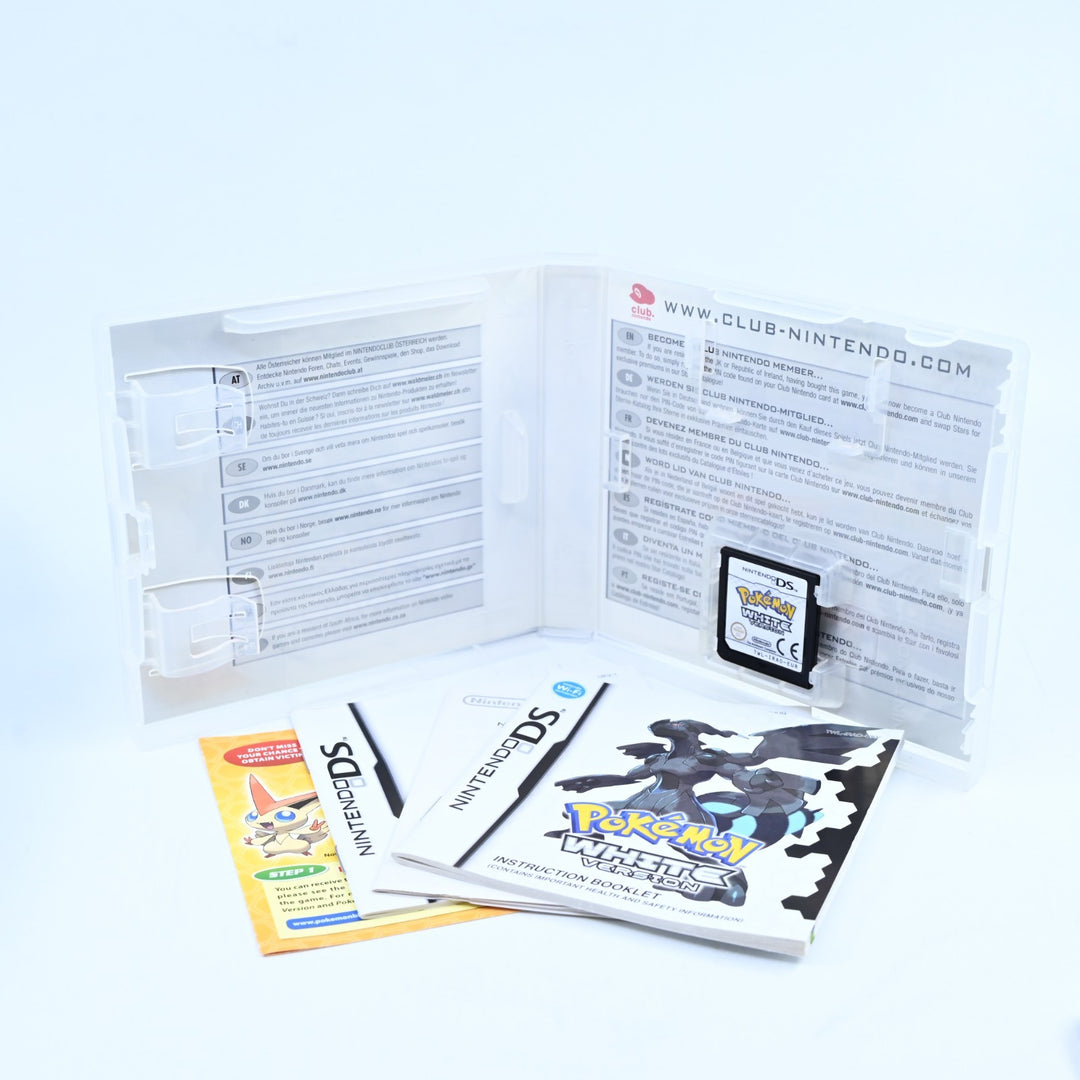Pokemon White - Nintendo DS Game - PAL + Manual - FREE POST!