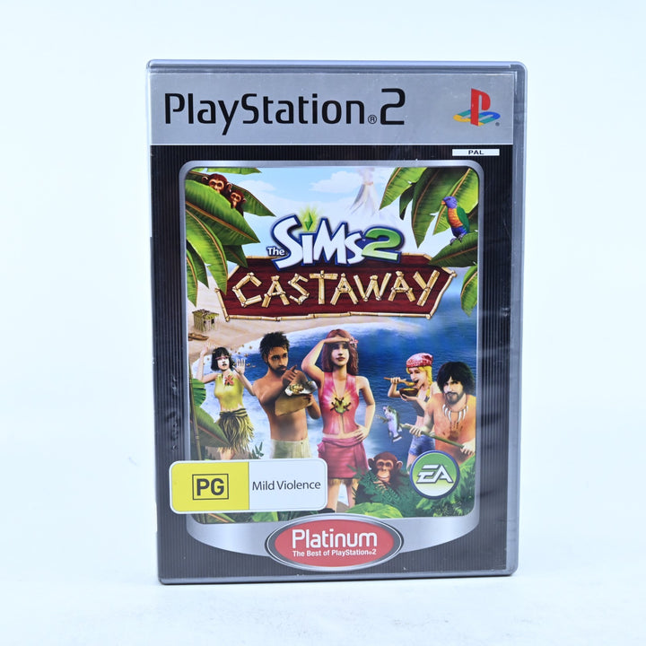 The Sims 2 Castaway - Sony Playstation 2 / PS2 Game - No Manual - PAL