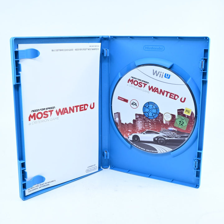 Need for Speed Most Wanted U - Nintendo Wii U Game - PAL - FREE POST!