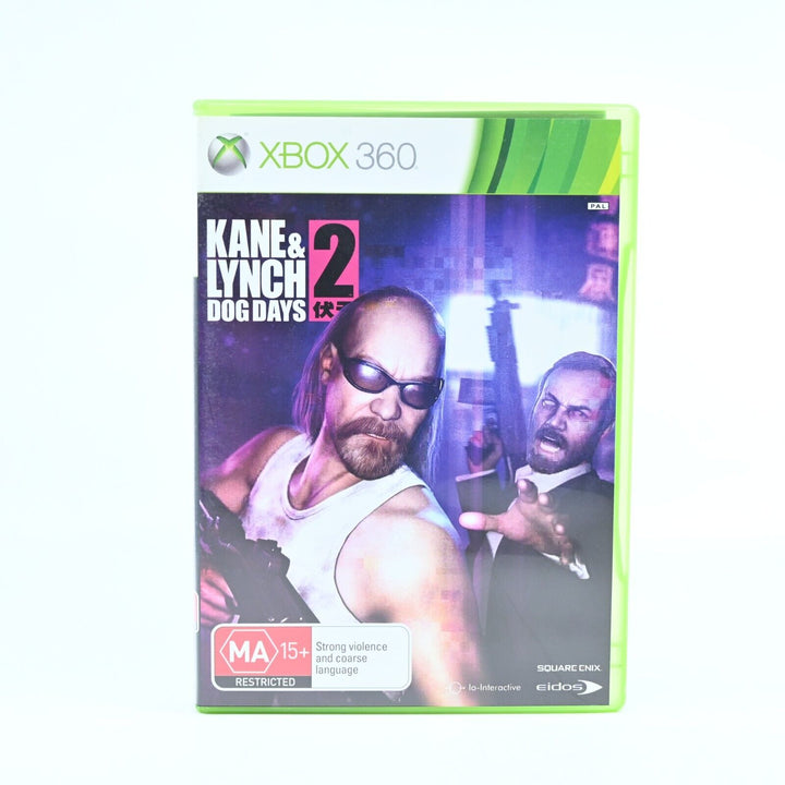 Kane & Lynch 2: Dog Days - Xbox 360 Game + Manual - PAL - NEAR MINT DISC!